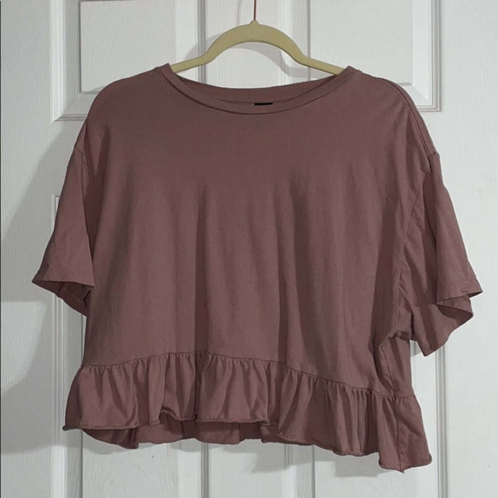 cropped tee